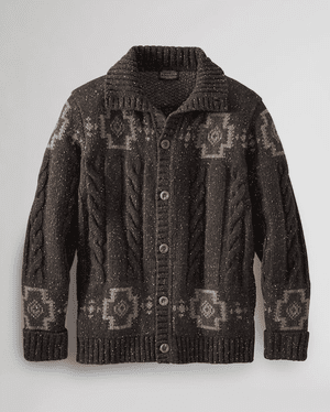 トップス 50-60s PENDLETON VIRGIN WOOL Cardigan M Pendleton Mens Cable Lambswool Cardigan — Portland outdoor store